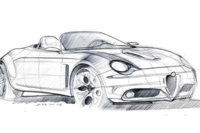 Sketches Show Alfa Romeo Models That Never Made It, Including A Miata Clone
