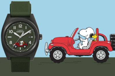 Snoopy Goes Off-Roading on This Affordable Expedition Watch
