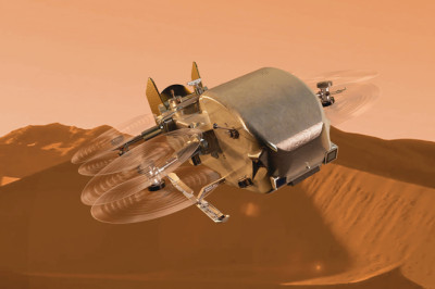 NASA Is Making A Nuclear-Powered Dragonfly Helicopter Straight Out Of Dune