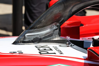 A windscreen? The legality questions around Ferrari halo wings