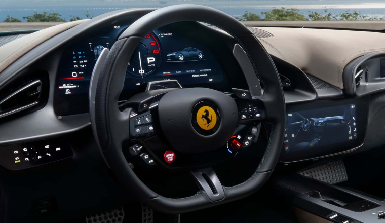 Ferrari Will Replace Your Touch-Capacitive Steering Wheel Controls With Real Buttons