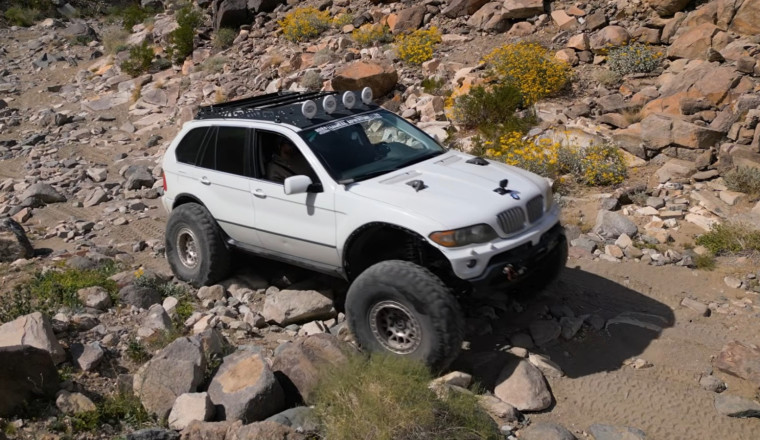 How A $1200 BMW X5 From Ohio Became The Wildest Off-Roader In Los Angeles