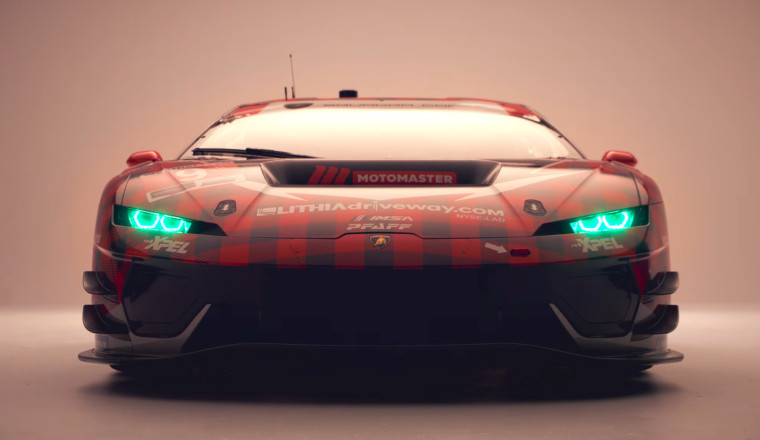 Lamborghini Temerario GT3 Stuns In Lumberjack Plaid For IMSA Ahead Of Sebring 12 Debut