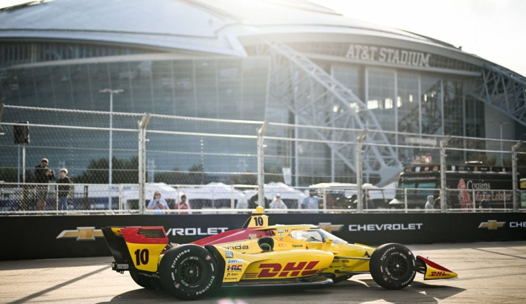 Racing around Cowboys', Rangers' stadiums was just what IndyCar needed