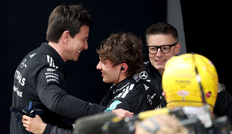Wolff: Chinese GP podium a 'perfect' F1 moment
