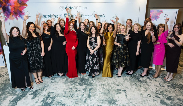 Auto30Club Inspiring Automotive Women Award winners receive their gongs