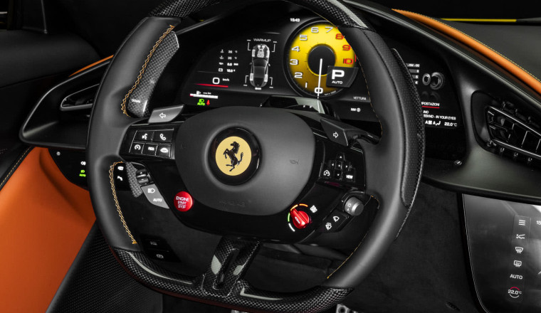 Ferrari Fans Dream of Hard Button Comeback That Isn't Coming