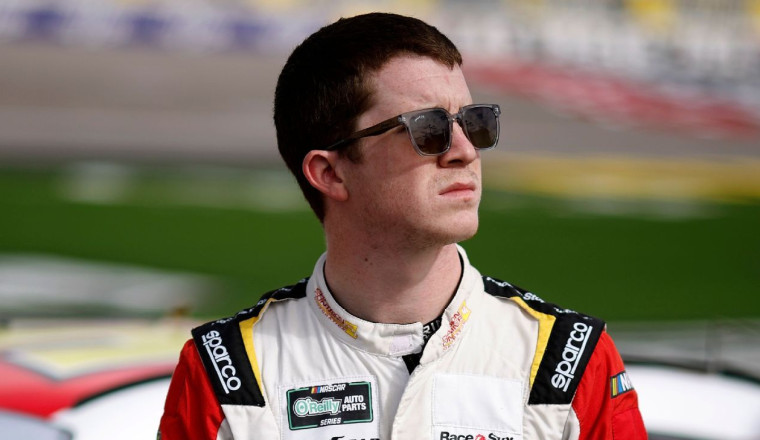 Trucks driver parked for mocking IndyCar racer