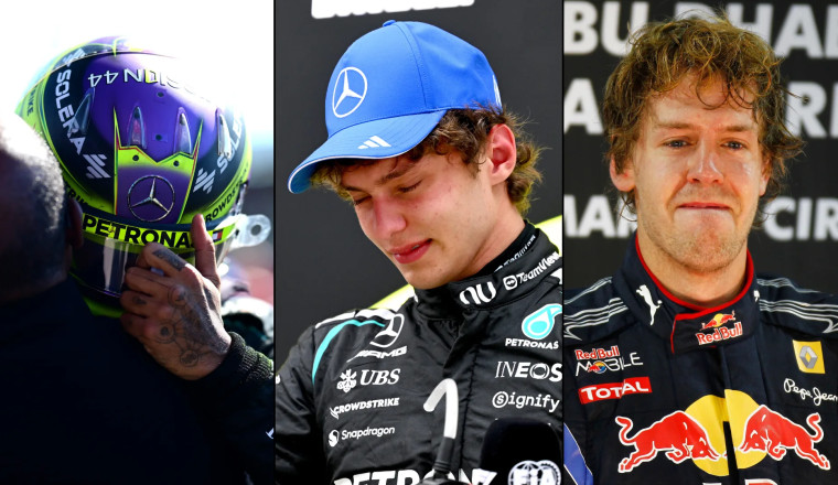 10 of the best tears of joy moments in F1 history following Kimi Antonelli’s emotional maiden win