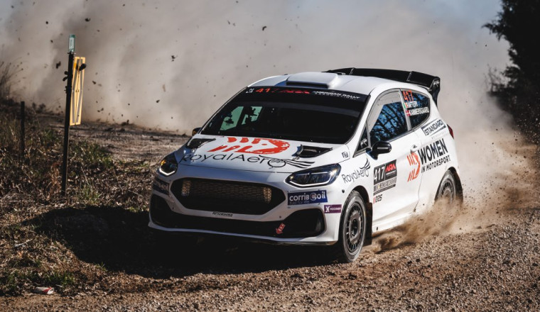 Aoife Raftery to chase another podium at Olympus Rally