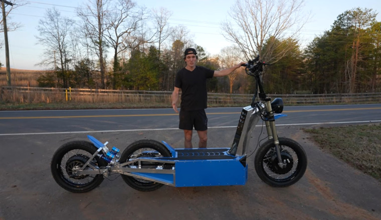 It'll Be A Cold Day In Hell Before You Catch Me Riding This 100 MPH Electric Scooter