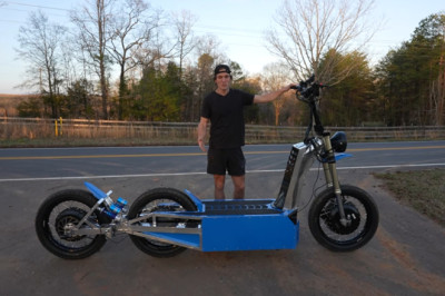 It'll Be A Cold Day In Hell Before You Catch Me Riding This 100 MPH Electric Scooter