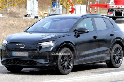 Audi’s Facelifted Q4 E-Tron Slips Out And Shows Nearly Everything