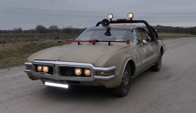 Chasing Tornados In An Oldsmobile Toronado May Not Be Safe, But It Is On Brand