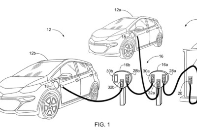 GM Patents A 'Daisy Chain' Charger To Juice Up Multiple EVs At Once