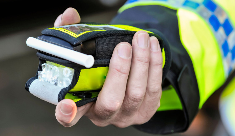 Police forces are conducting fewer roadside breath tests