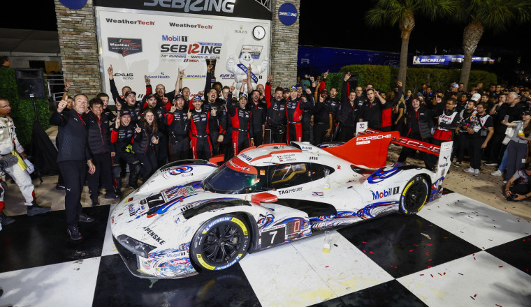 Porsche Was Unstoppable At Sebring Despite Hauling 44 Pounds Of Added Ballast