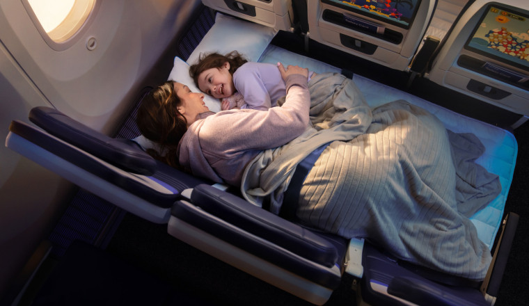 United Airlines Will Give You A Lie-Flat Bed — If You Buy Three Economy Seats
