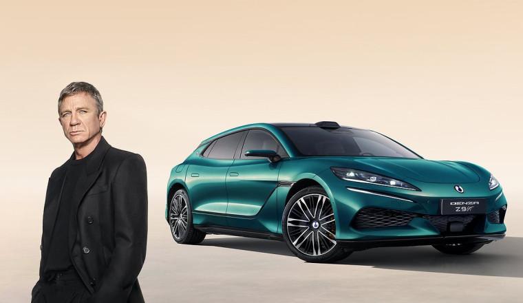Daniel Craig helps launch BYD's new premium Chinese brand Denza in Europe