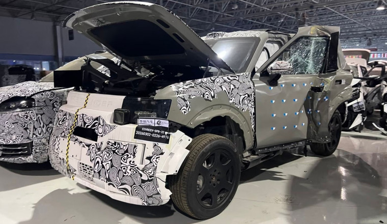 First look at new Freelander as crash test pictures leaked