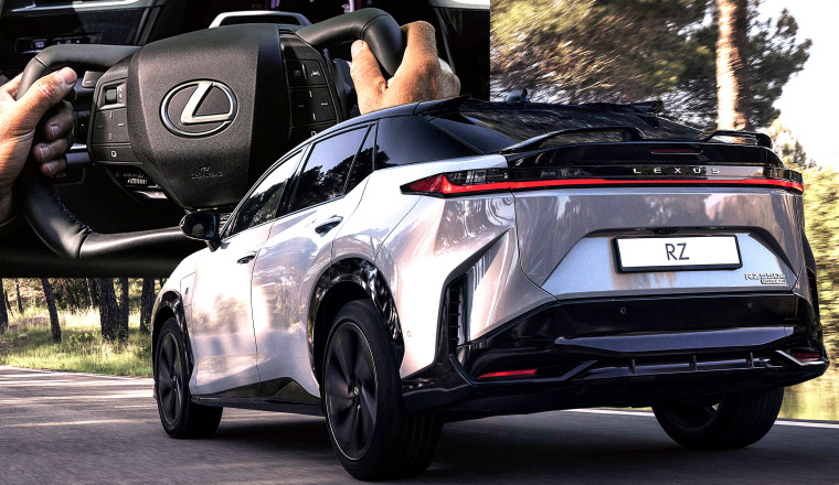 Lexus Cures Europes EV Engagement Problem With Fake Gears And Half A Steering Wheel