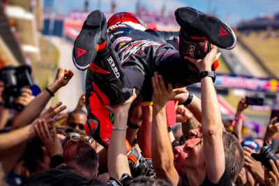 Record-breaker Bezzecchi claims COTA crown with Sunday stunner