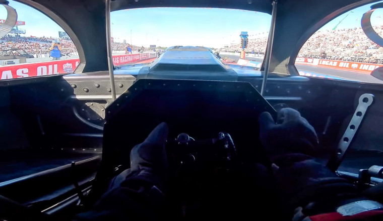 This Is How You Drive A Nitro Funny Car At 330 MPH