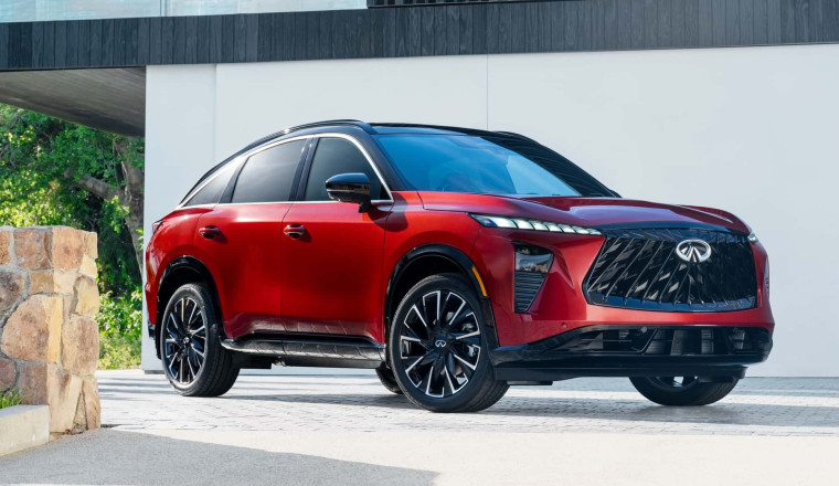 Infiniti Uses Real Gold To Paint The 2027 QX65