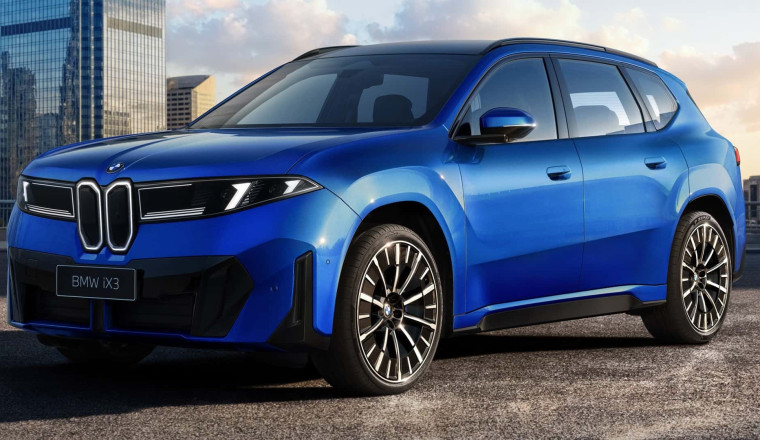 The New BMW iX3 For China Loses The Pop-Out Door Handles