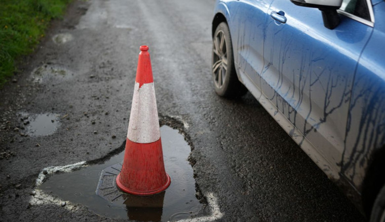 UK drivers getting up to £2,500 in compensation after going over potholes