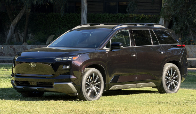 2027 Subaru Getaway Three-Row EV Has 420 Horsepower For When You Need To Get Away From The Horrors