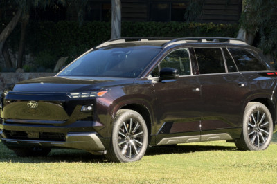 2027 Subaru Getaway Three-Row EV Has 420 Horsepower For When You Need To Get Away From The Horrors