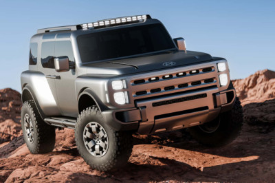 Hyundai Previews First Body-On-Frame Pickup With Wild Boulder Concept