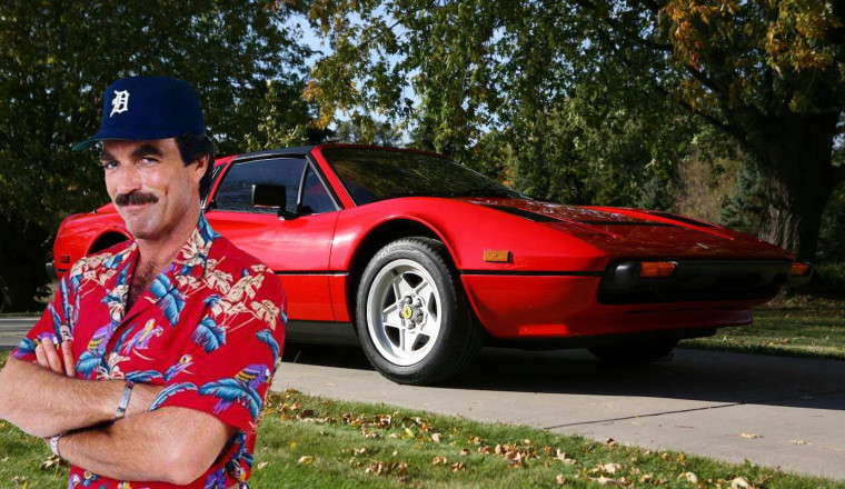 The Ferrari That Made Tom Selleck a Star Is Heading to Auction. No Reserve.