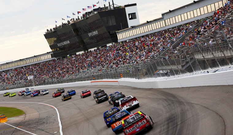 NASCAR point leader disqualified after Rockingham Speedway