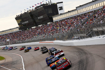 NASCAR point leader disqualified after Rockingham Speedway