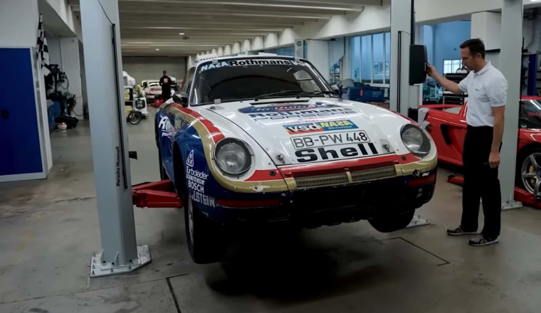 Watch This Restoration Of A Dakar Porsche 959