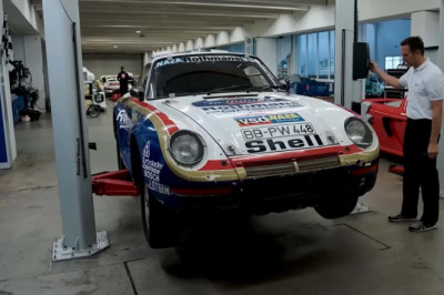 Watch This Restoration Of A Dakar Porsche 959