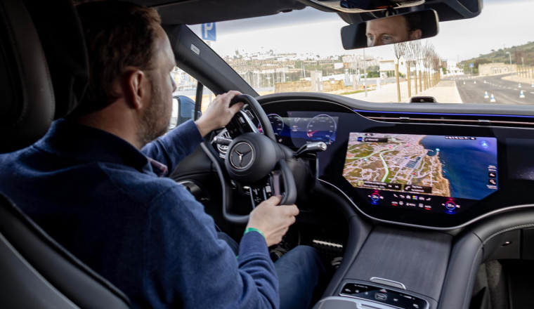 'I've tried Merc's new yoke steering 'wheel' and it feels... oddly normal'