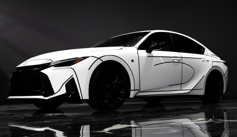 Lexus Let An Artist Loose On The IS, And It Looks Like It Escaped A Comic Book
