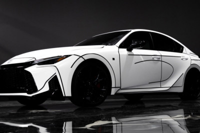 Lexus Let An Artist Loose On The IS, And It Looks Like It Escaped A Comic Book