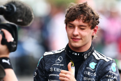 Kimi Antonelli evaluates how much he's stepped up in second F1 season as he explains where Russell still has the edge