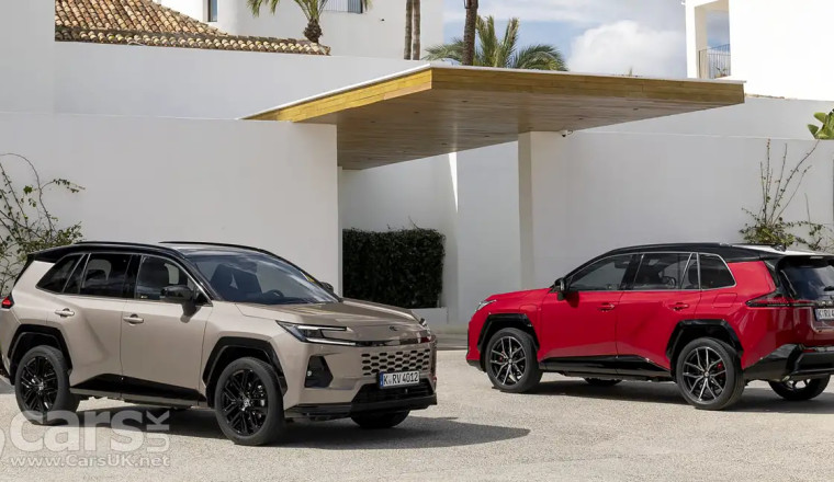 New Toyota RAV4 is PHEV only for the UK, with prices from £43,845