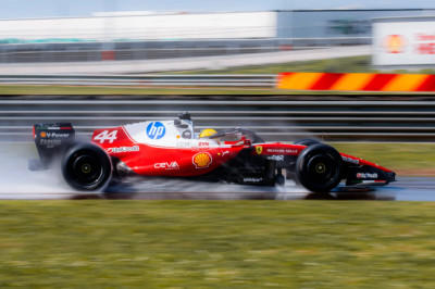 GALLERY: Hamilton back on track for Ferrari at Fiorano as F1 action continues in April