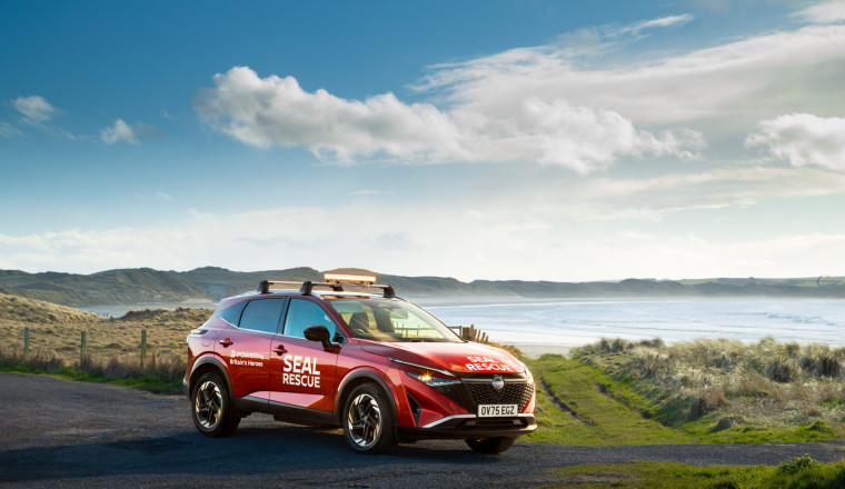 Nissan gets seal of approval after stepping in to help injured coastal wildlife