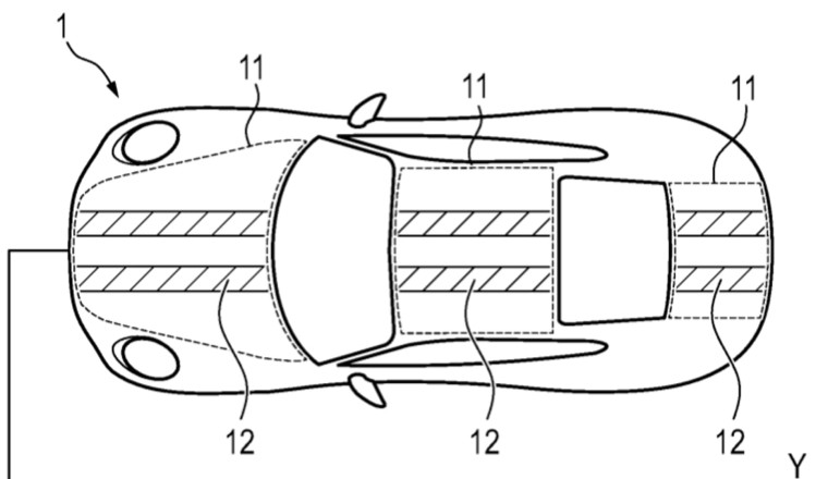 Porsche Filed A Patent For Hidden Racing Stripes