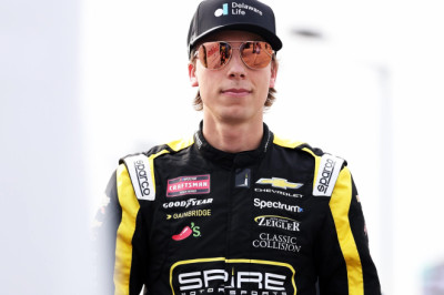 Carson Hocevar is racing on dirt during NASCAR week in Talladega