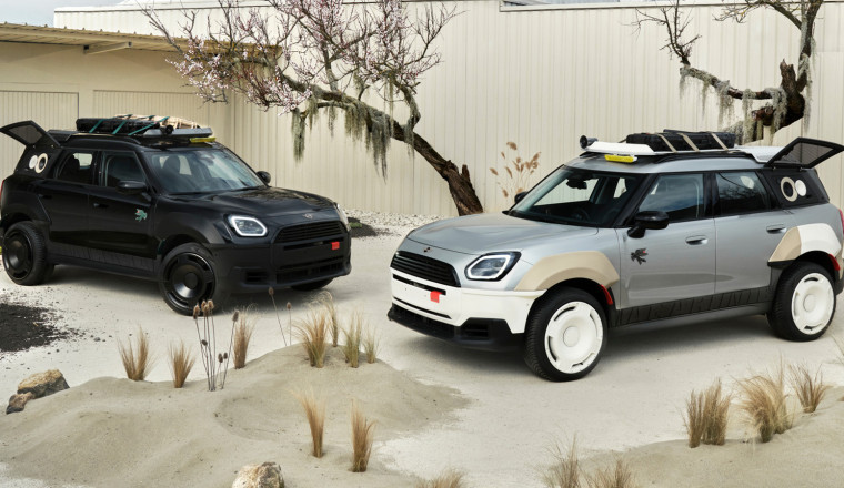 Mini X Vagabund Turned Two Countrymans Into Stylish Lifted Outdoor Stereos