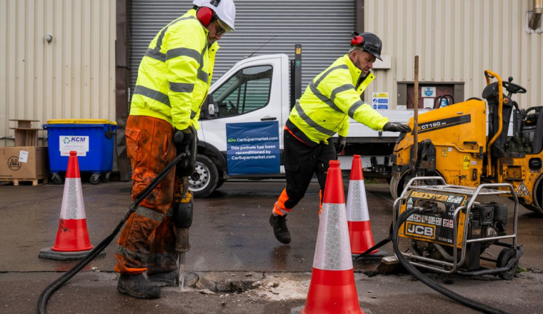 Pothole damage costs UK motorists average £164 as road conditions worsen
