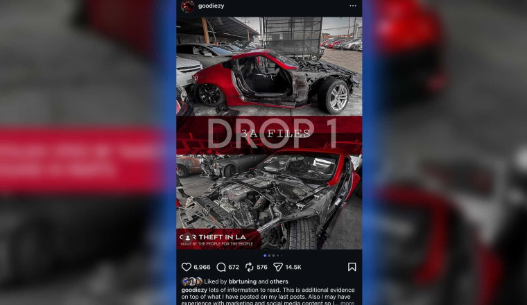 Alleged Los Angeles Car Theft Ring Exposed By Victim